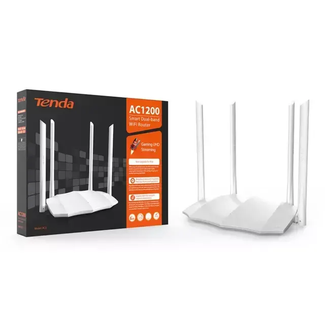 Tenda AC5 AC1200 Smart Dual-Band WiFi Router — Tenda