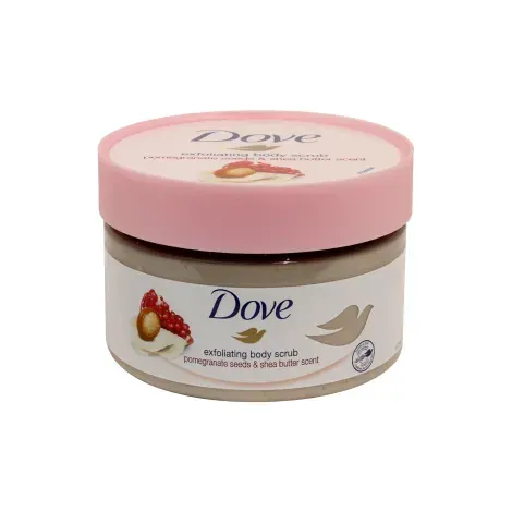 Dove Pomegranate Seeds & Shea Butter Scent Exfoliating Body Scrub 225ml — DOVE body care product