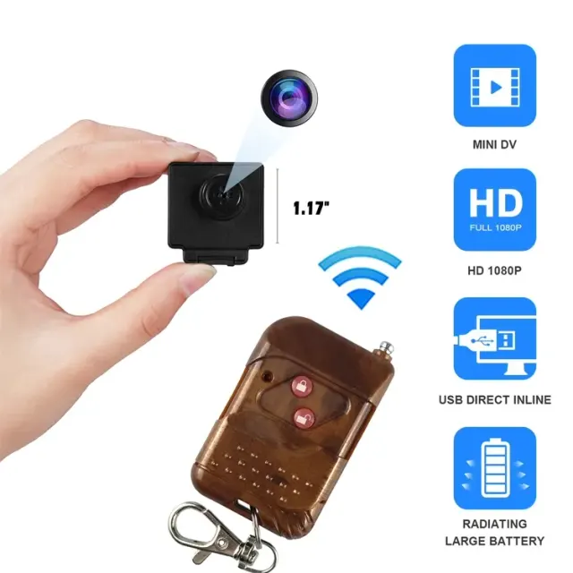 JSB15 Mini Portable Button Camera HD