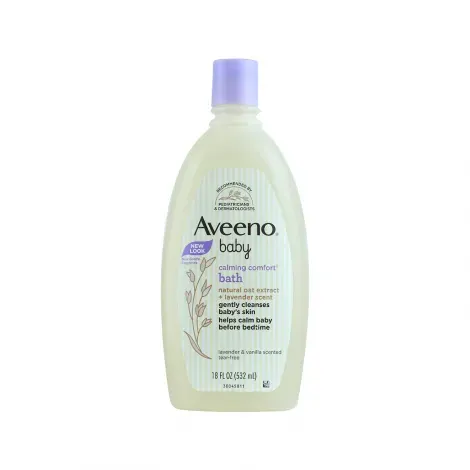 Aveeno Baby Calming Comfort With Lavender & Vanilla Scent Bath Wash 532ml — AVEENO body care product