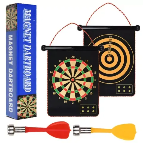 Magnetic Velvet Reversible Dart Board