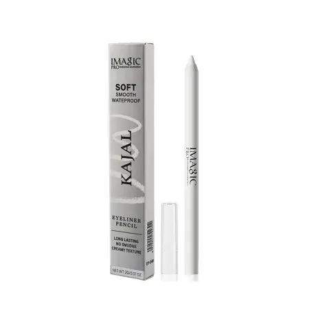 Imagic Soft Smooth Waterproof Eyeliner Pencil White Kajal EY-348 2g — IMAGIC makeup product