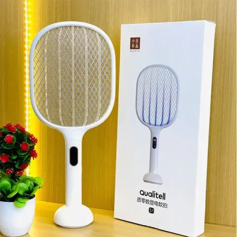 Xiaomi Qualitell S1 Smart Digital Display Electric Mosquito Swatter Racket — xiaomi