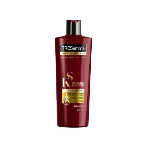 TRESemme Keratin Smooth Hair Shampoo with Marula Oil 400ml — TRESEMME hair care product
