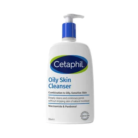 Cetaphil Oily Skin Cleanser Combination to Oily, Sensitive Skin 236ml — CETAPHIL face wash