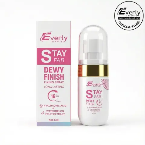 Everly Beauties Stay Fab Dewy Fixing Spray – Dewy Glow Makeup Setting Spray — Everly Beauties
