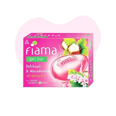 Fiama Patchouli & Macadamia Gel Bar 125g — FIAMA beauty product