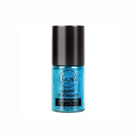 J. Cat Rockin The Night Sparkling Powder SP208 Jungle Sapphire — J.CAT makeup product