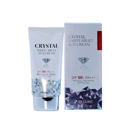 3W Clinic Crystal White Milky Sun Cream SPF50 50ml — 3W CLINIC sunscreen