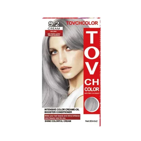 Tovch Hair color - 9.2 Ash Gray — TOVCH hair care product