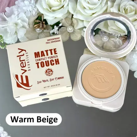 Everly Beauties Matte Touch Compact Powder - Banana — EVERLY makeup product