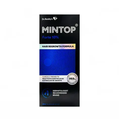 Dr. Reddy’s Mintop Forte 10% Hair Regrowth Formula 60ml — DR.REDDY'S hair care product