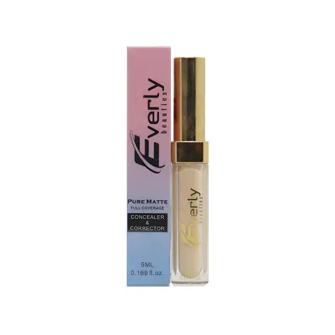 Everly Beauties Pure Matte Full Coverage Concealer & Corrector - Pure Beige — EVERLY makeup product