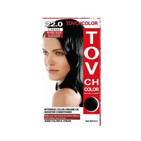 Tovch Hair color - 22.0 Natural Black — TOVCH hair care product