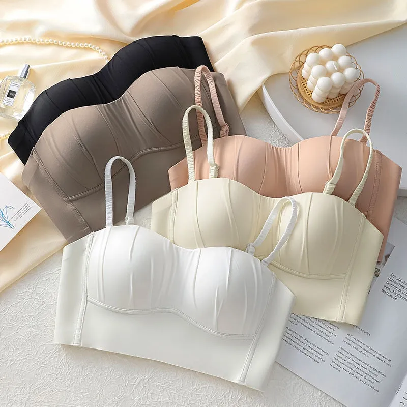Premium Stepless Padded Push-Up Bra | Seamless Comfort & Elegant Support - Shopemart 1