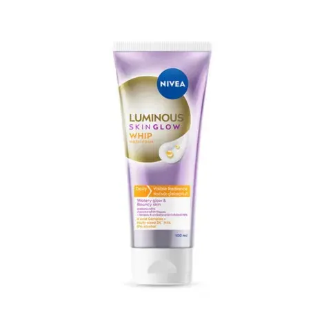 Nivea Luminous Skin Glow Whip Wash Foam 100ml — NIVEA face wash