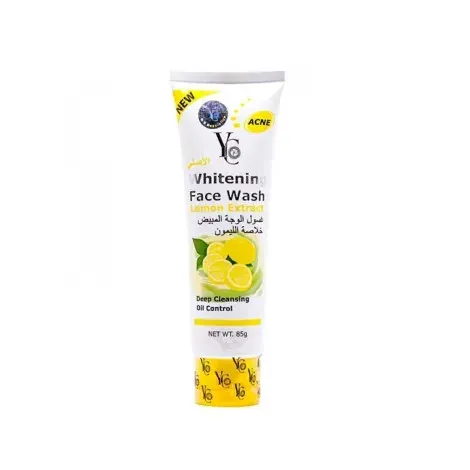 YC Acne Whitening Lemon Extract Face Wash 85g — YC face wash