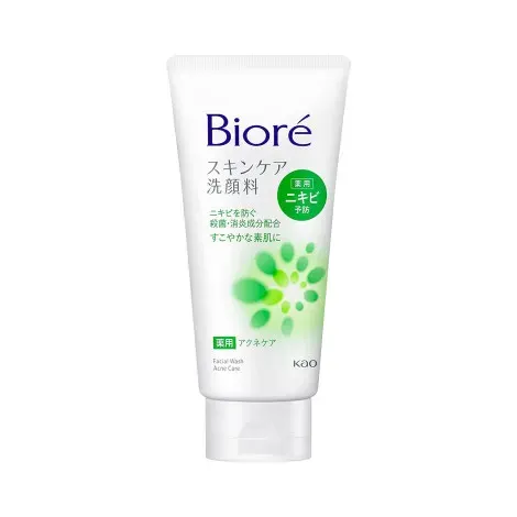 Biore Facial Wash Acne Care 130g — BIORE face wash