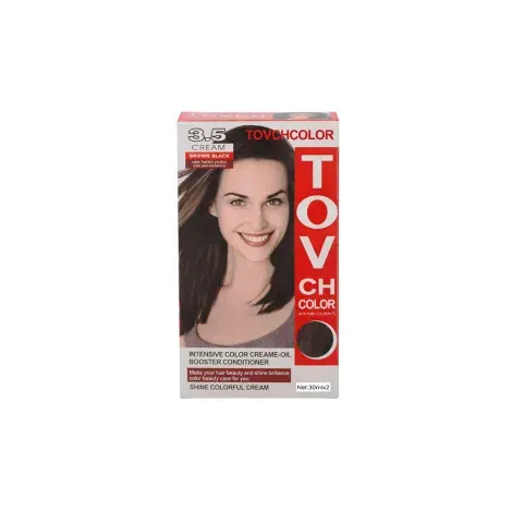 Tovch Hair Color 30ml*2 - 3.5 Brown Black — TOVCH hair care product
