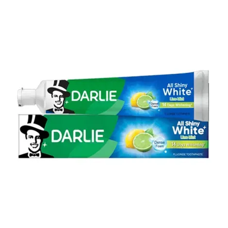 Darlie All Shiny White Lime Mint Fluoride Toothpaste 140g — DARLIE beauty product