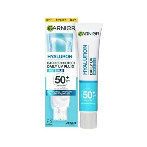 Garnier Hyaluron Barrier Protect Daily UV Fluid Invisible SPF50+ 40ml — GARNIER sunscreen