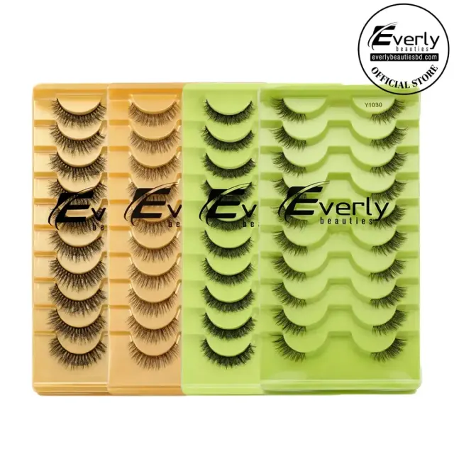 Everly Beauties 10Pair False Eyelash Set — Everly Beauties