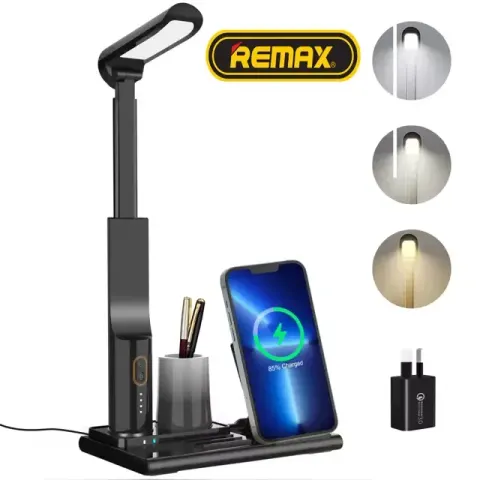 Remax PD-X5 Multi Function 15w Wireless Charging Desk Lamp — Remax