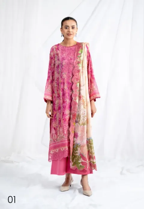 GullJee Rang-e-Haya Lawn | GU-MOR2510-01