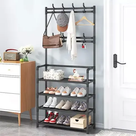 Multifunctional Organizer Coat Rack