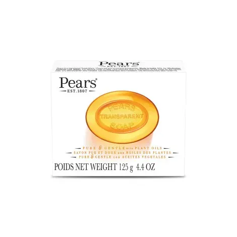 Pears Transparent Soap Pure and Gentle with Plant Oils 125g — PEARS body care product