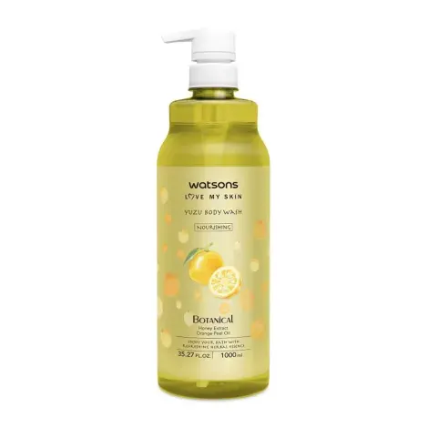 Watsons Botanical Nourishing Yuzu Body Wash 1000ml — WATSONS body care product