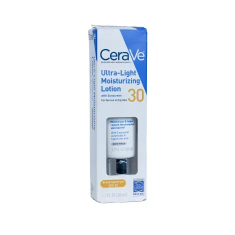 CeraVe Ultra Light Moisturizing Lotion With Sunscreen SPF 30 - 50ml — CERAVE sunscreen