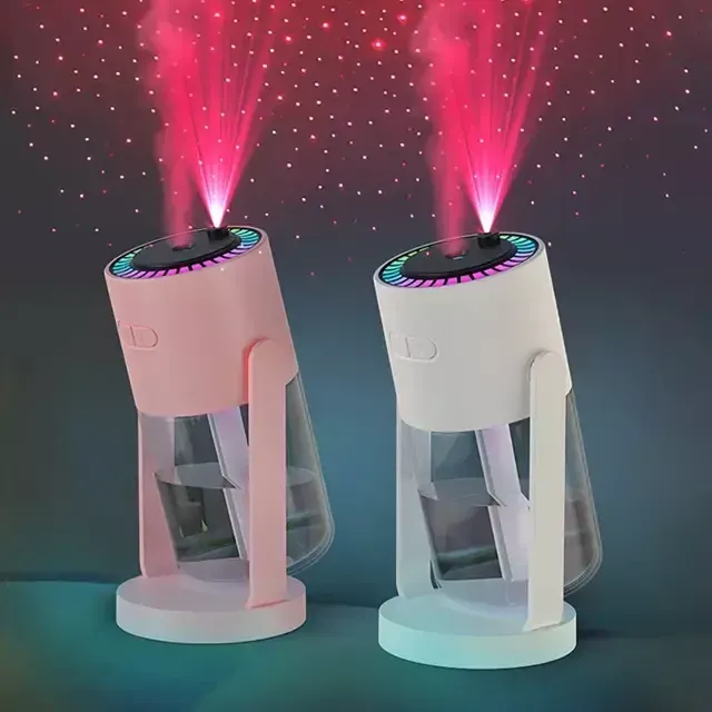Desktop Air Car Humidifier with Starry Sky Projection