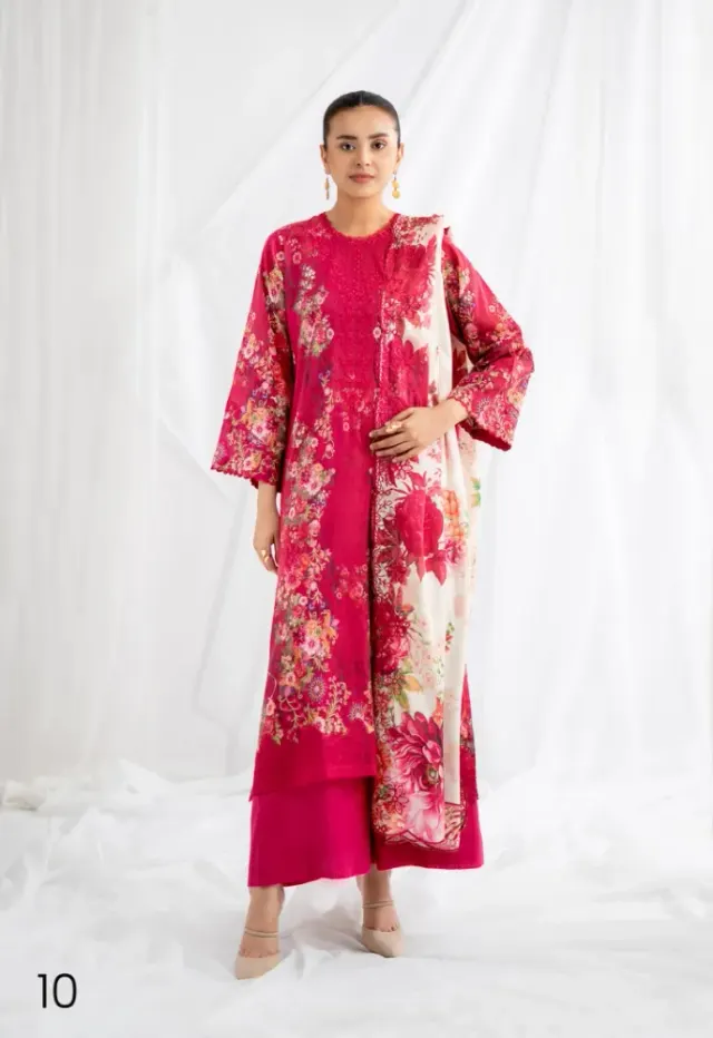 BlGullJee Rang-e-Haya Lawn - Shopemart 1
