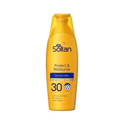 Boots Soltan Protect & Moisturise Suncare Lotion SPF30 200ml — BOOTS sunscreen