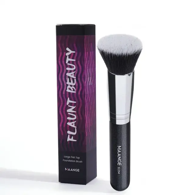 MAANGE Flaunt Beauty 1pcs Large Flat Top Foundation Brush — Maange
