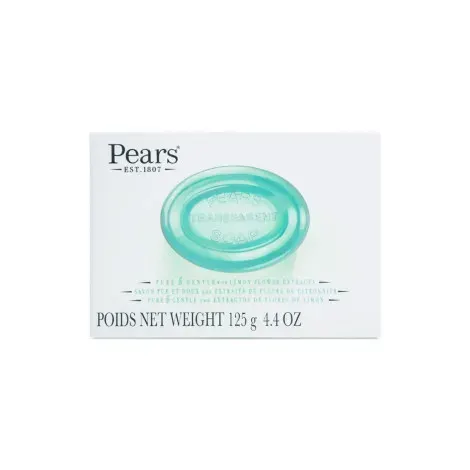 Pears Pure & Gentle With Lemon Flower Extracts Transparent Soap 125g — PEARS body care product