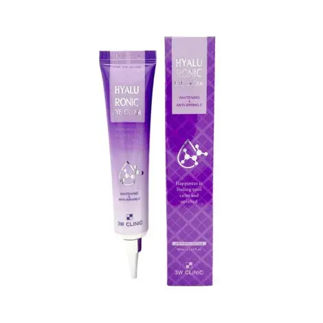 3W Clinic Whitening & Anti-Wrinkle Hyaluronic Eye Cream 40ml — 3W CLINIC face serum