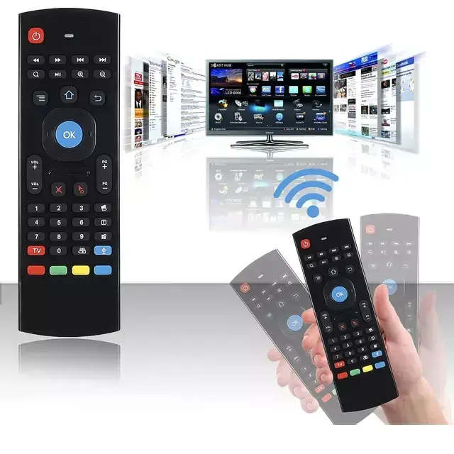 MX3 Backlit Air Mouse and Smart Voice Remote
