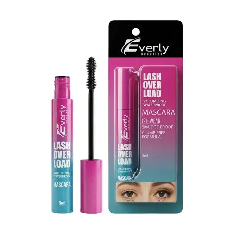 Everly Beauties Lash Over Load Volumizing Waterproof Mascara 5ml — EVERLY makeup product