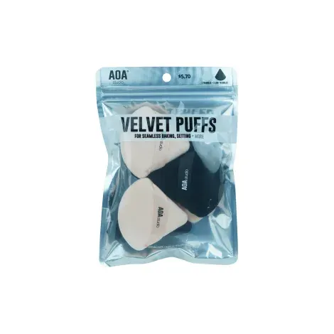 AOA Studio Velvet Puffs Makeup Sponge — AOA STUDIO makeup product