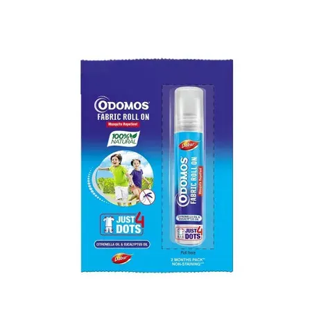 Odomos Mosquito Repellent Fabric Roll On 8ml — ODOMOS fragrance