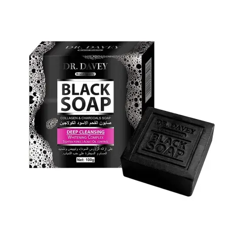 Dr. Davey Black Soap 100gm — DR. DAVEY body care product