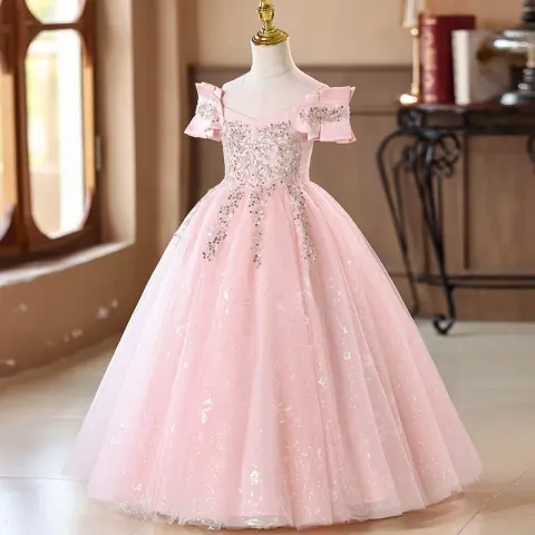 Fashionable Girl Party Dress - Shopemart
