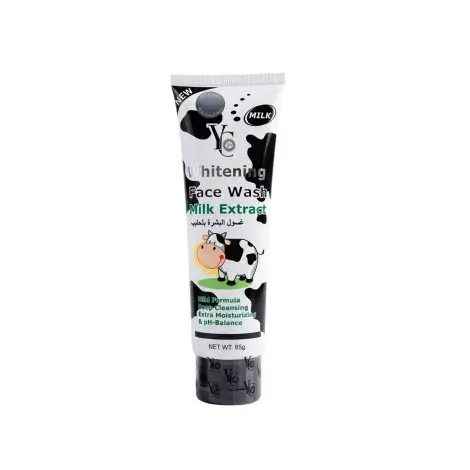 YC Whitening Milk Extract Face Wash 85g — YC face wash