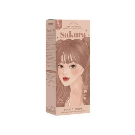Kota Hair Color Cream Sakura - Pink Blonde — KOTA hair care product
