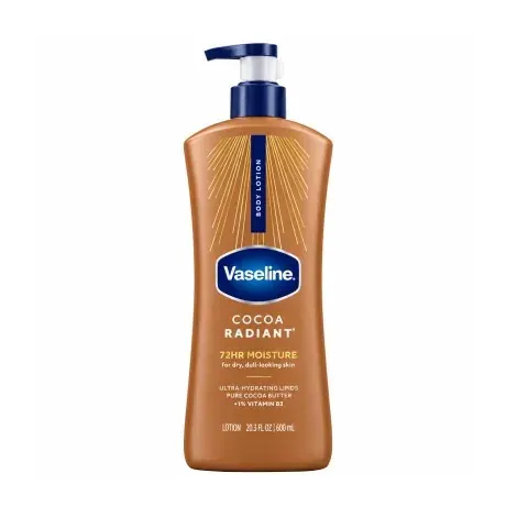 Vaseline Cocoa Radiant 72HR Moisture Body Lotion 600ml — VASELINE body care product
