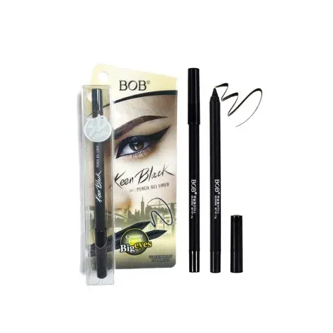 BOB Keen Black Waterproof Pencil Gel Liner — BOB beauty product