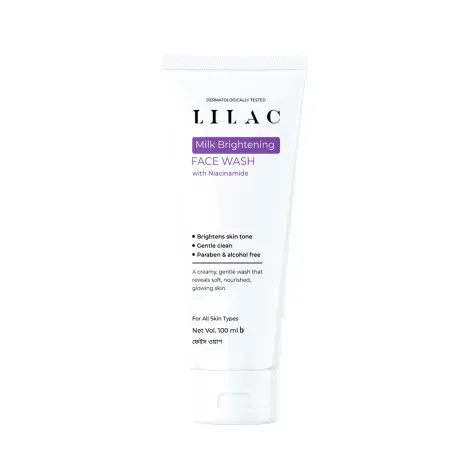 Lilac Milk Brightening Face Wash 100ml — LILAC face wash