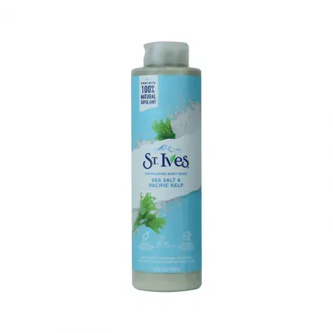 St.Ives Sea Salt & Pacific Kelp Exfoliating Body Wash 650ml — STIVES body care product